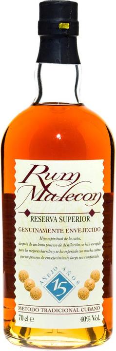 Image du produit Malecon 15 years (1 x 70 cl)