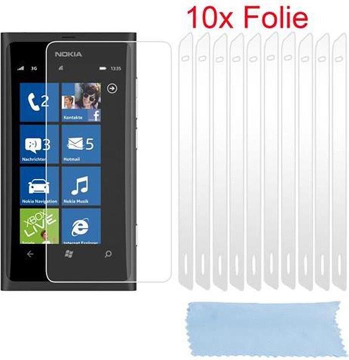 Image du produit Cadorabo 10x film de protection (1 pièce(s), Nokia Lumia 900)