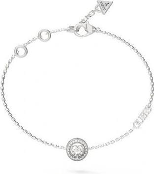 Guess Gentle Steel Bracelet With Zircons Mama Non Mama Jubb04668jwrh (14.50 cm)
