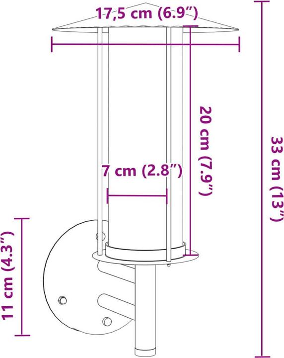 Image du produit VidaXL Ubadah (E27, IP44)