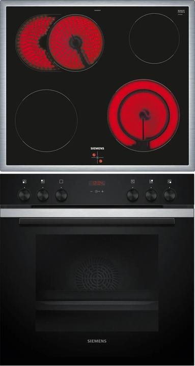 Image du produit Siemens Set four encastrable, EA64RGNA1E + HE213BBS3, Cuisinière encastrable, Table de cuisson électrique