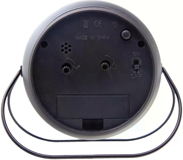 Produktbild Nextime Klassischer Wecker Bubble Schwarz, Funktionen: Alarm