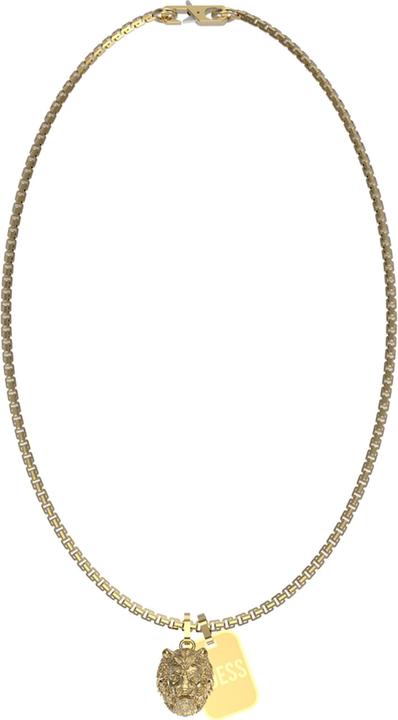 Image du produit Guess Moderne collier en or plaqué Lion King JUMN01300JWYGT / U (M) (Acier inoxydable, 66 cm)