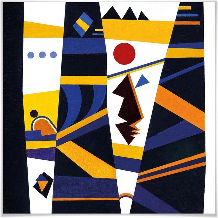 Produktbild Trenddeko Kandinsky - Bindung (60 x 60 cm)