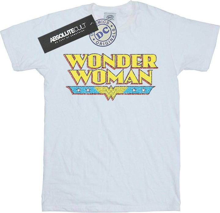 Wonder Woman Crackle Logo TShirt