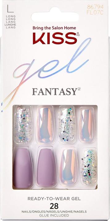 Immagine prodotto KISS Unghie - Gel Fantasy Nails Anelli Arcobaleno (Utensile per unghie)