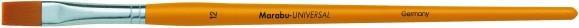 Actual product image Marabu Synthetic hair brush universal, flat (12 mm)