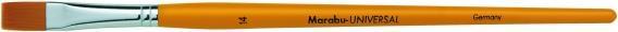 Actual product image Marabu Synthetic hair brush universal, flat (14 mm)