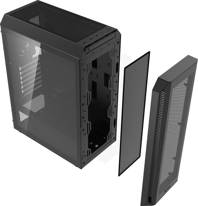 Produktbild Adata Geh XPG VALOR AIR PLUS (ATX) Midi Tower schwarz retail (mATX, Mini-ITX, ATX)