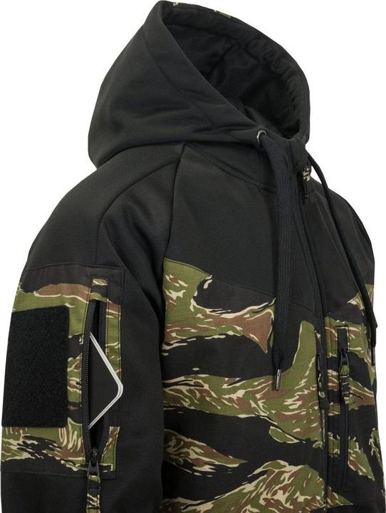 Image du produit Helikon Rogue Hoodie (FullZip)® Black-Tiger stripe - M (M)