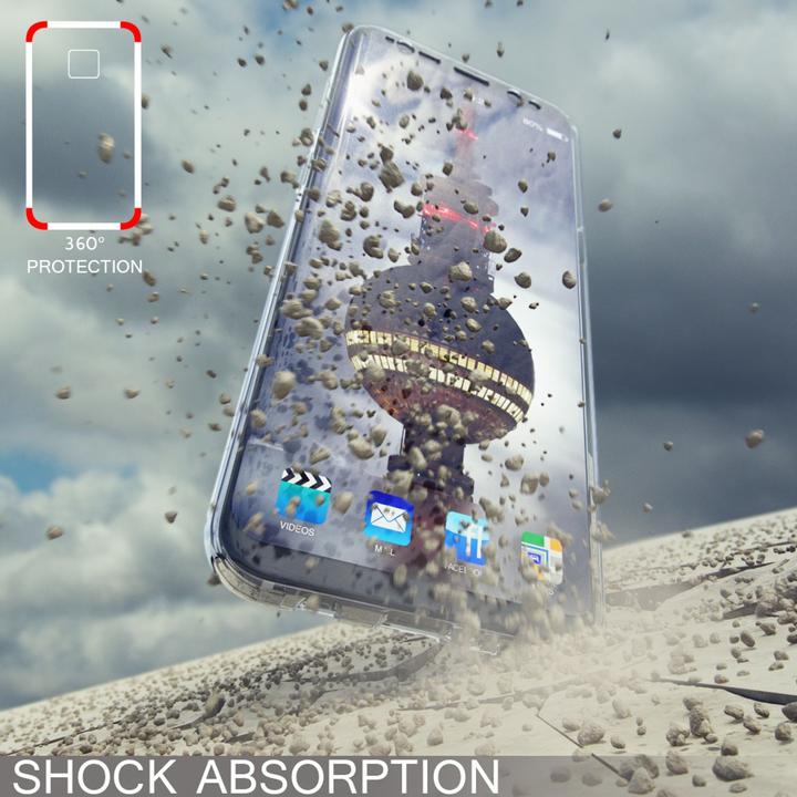 Image du produit Nalia Étui pour téléphone portable à 360 degrés (Samsung Galaxy S8+)