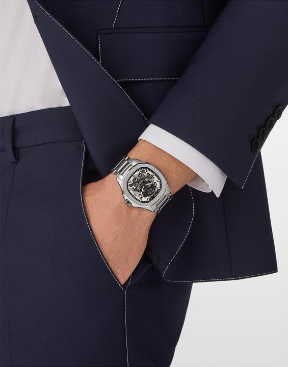 Actual product image Philipp Plein PWRAA0223 High-Conic Automatic Mens Watch 42mm 5ATM (Analogue wristwatch, 42 mm)
