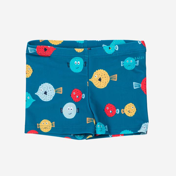 Produktbild Nabaiji Badehose Boxer Baby/Kinder - Titou Plouf dunkelblau (76, 78, 80 C)
