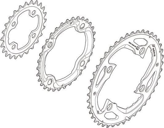 Produktbild Shimano XT Triple (42)