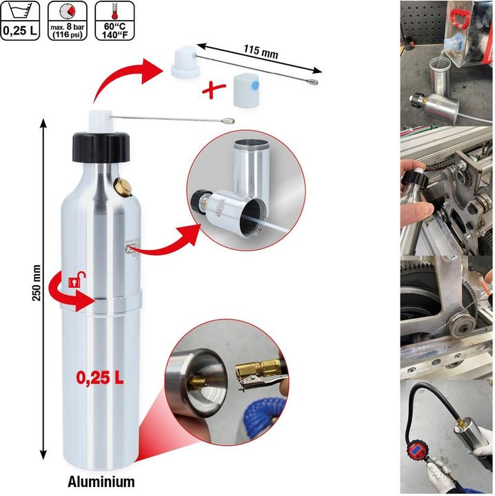 Image du produit KS Tools Pulvérisateur à pression, 0,25 l (0.25 l)