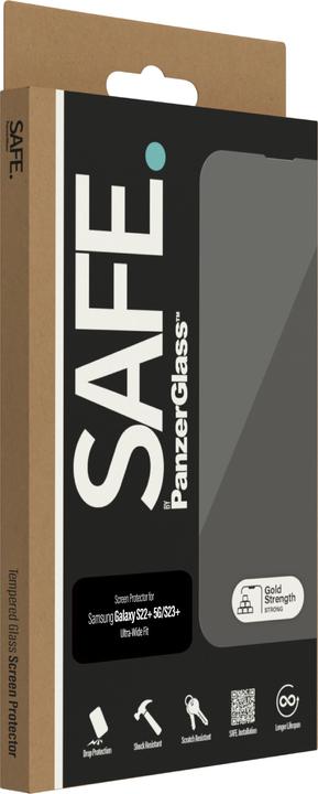 Immagine prodotto Safe. Pellicola protettiva Custodia amichevole per Galaxy S22+ (1 Pezzo/i, Samsung Galaxy S23+, Samsung Galaxy S22+)