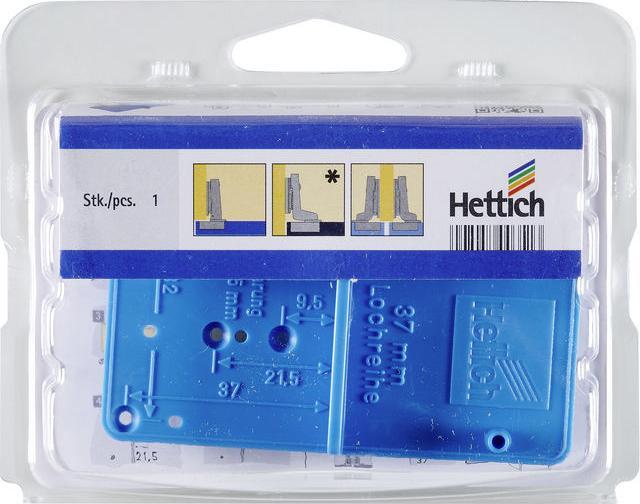 Image du produit Hettich Ankrn-Schablone (Plaque perforée, 1 pcs)