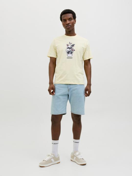 Produktbild Jack & Jones Gedruckt Rundhalsausschnitt T-shirt T-shirt (S)