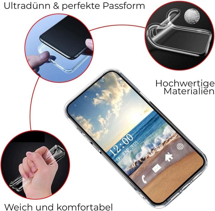 Produktbild König Design Hülle Handy Schutz für Xiaomi 12 Lite Case Cover Tasche Bumper Etuis TPU Neu (Xiaomi 12 Lite)