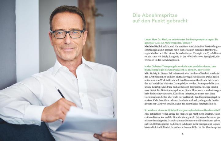 Image du produit Nie wieder dick nach der Abnehmspritze (Allemand, Matthias Riedl, 2024)
