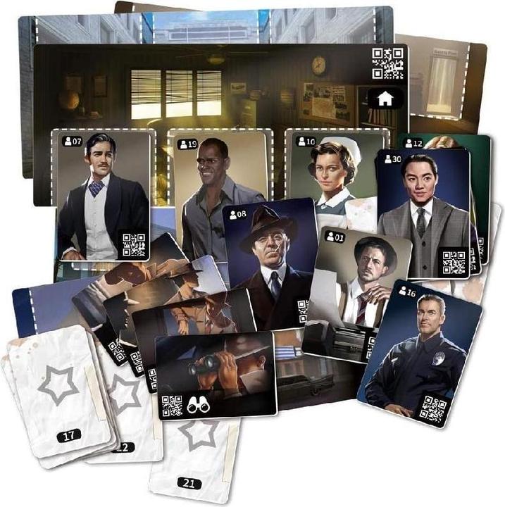 Immagine prodotto Corax Games 1021936 - Chronicles of Crime, gioco da tavolo per 1 - 4 giocatori dai 14 anni in su (edizione DE) (Tedesco)