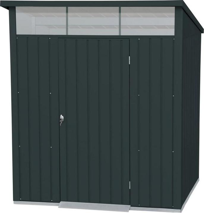 Actual product image Tepro Palladium 6x5 shed, anthracite