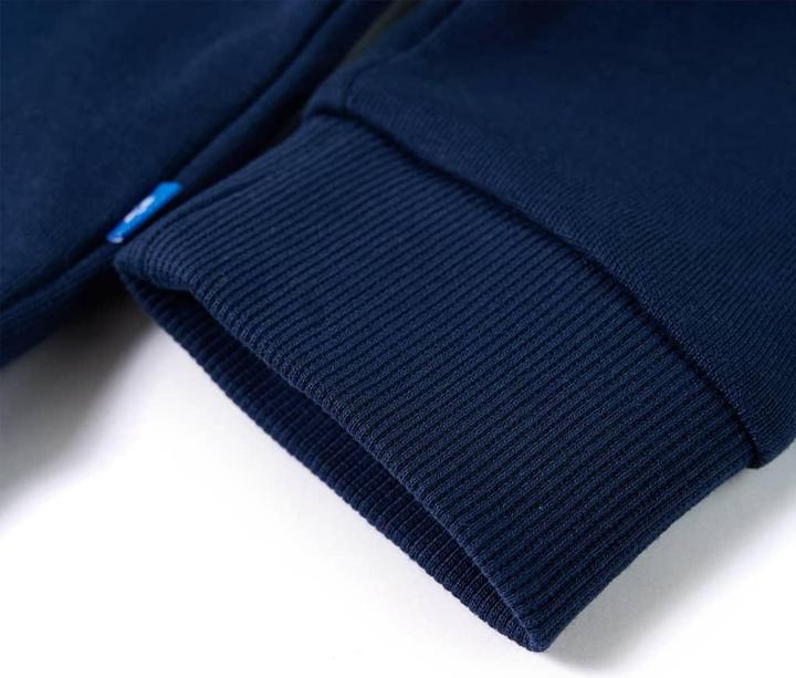 Immagine prodotto VidaXL Felpa con cappuccio per bambini blu navy 128,Materiale: 92 (128)