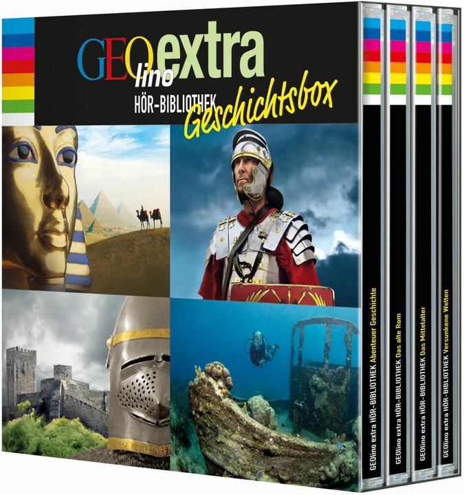 Immagine prodotto GEOlino libreria audio extra - history box - (Martin Nusch, Reinhard Schulat-Rademacher, Parrucca disossamento, Norman Matt, Maximilian Häcke, Irina Scholz, Tedesco)