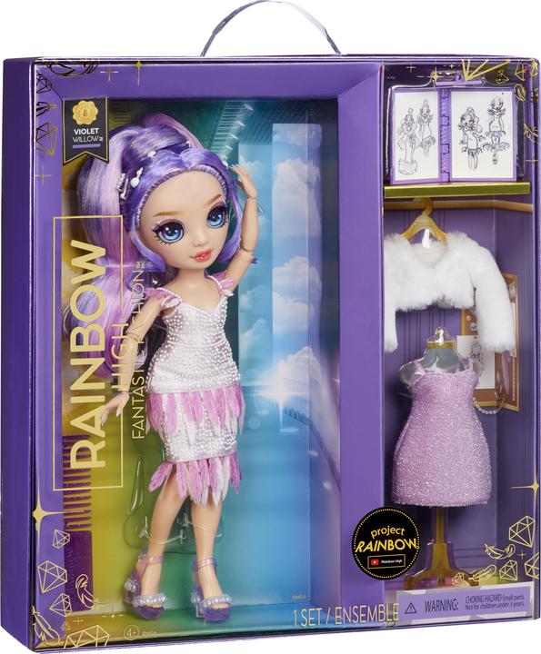 Actual product image Rainbow Fashion doll (assorted)
