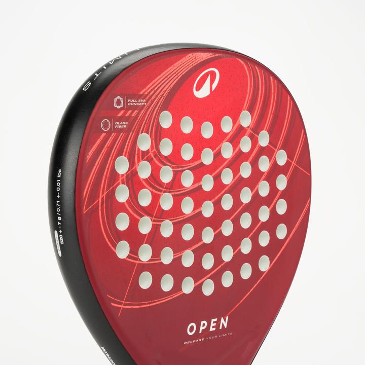 Image du produit Kuikma Raquette de padel adulte - PR OPEN Rouge