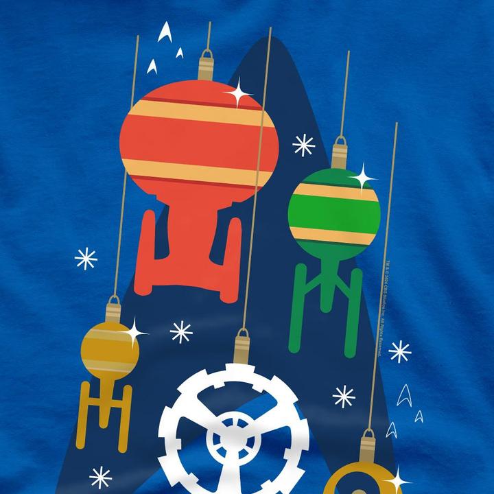 Immagine prodotto Maglietta Natale Gingillo Astronave Uomo (XL)