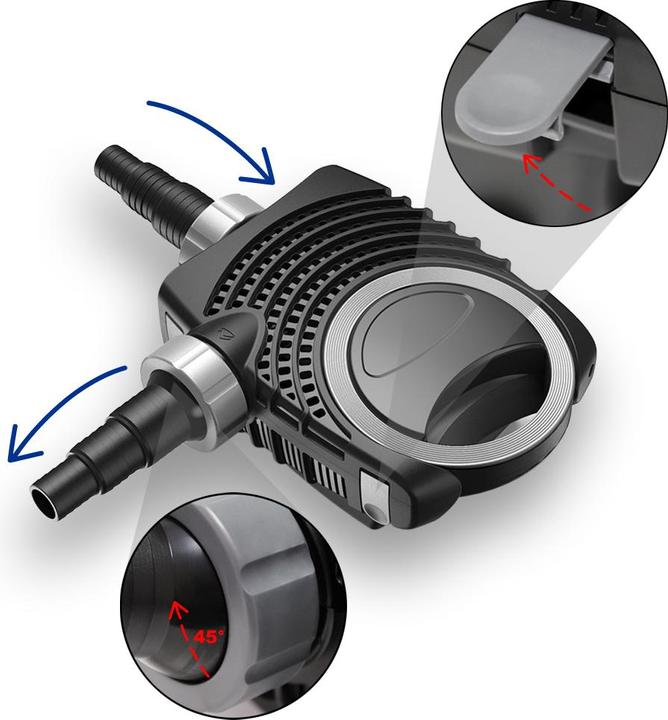 Actual product image SunSun NEO-7000 SuperEco Fish Pond Pump submersible Pumps 7000l/h 50W