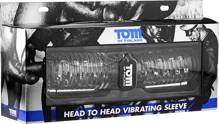 Image du produit Tom of Finland Head To Head Vibrating Sleeve