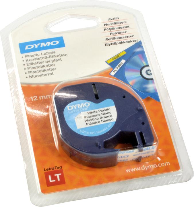 Produktbild Dymo S0721660 Kunststoffband (1.20 cm, Weiss)