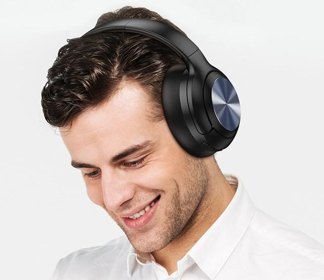 Actual product image Hoco W54 Young Headset mit ANC In-Ear Wireless Bluetooth Schwarz (ANC, 22 h, Wireless)