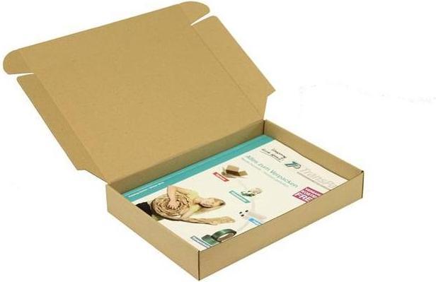 Image du produit Transpak Boîte à rabats 1 cannelure dimensions 301x213x45mm A4 qualité 1.3E fermeture par emboîtement marron (25 x)