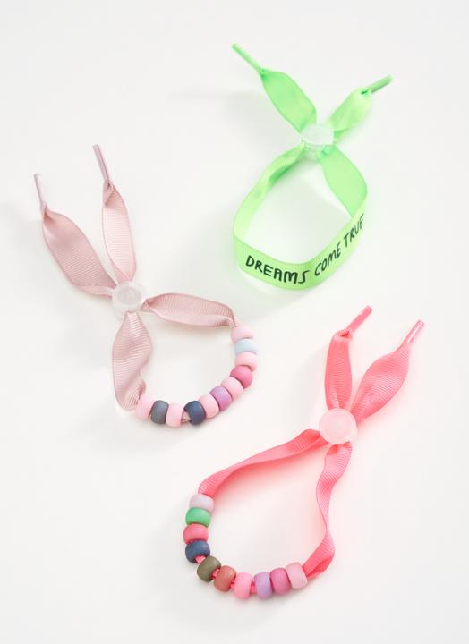 Actual product image Rico Clasps, neon 6 pcs, approx. 13.7 x 13.9 mm