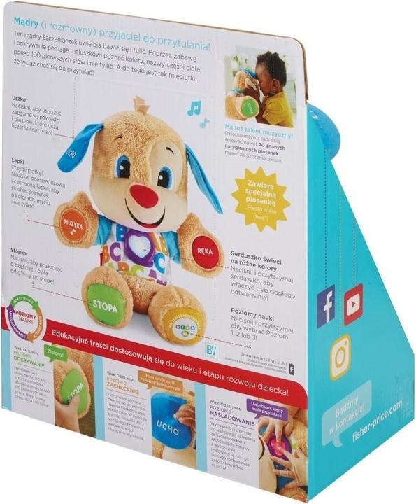Produktbild Fisher-Price Fisher Price Szczeniaczek Uczniaczek Poziomy Nauki (FPM71)