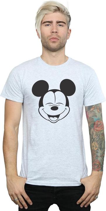 Immagine prodotto Disney Mickey Mouse Closed Eyes Maglietta Uomo (L)