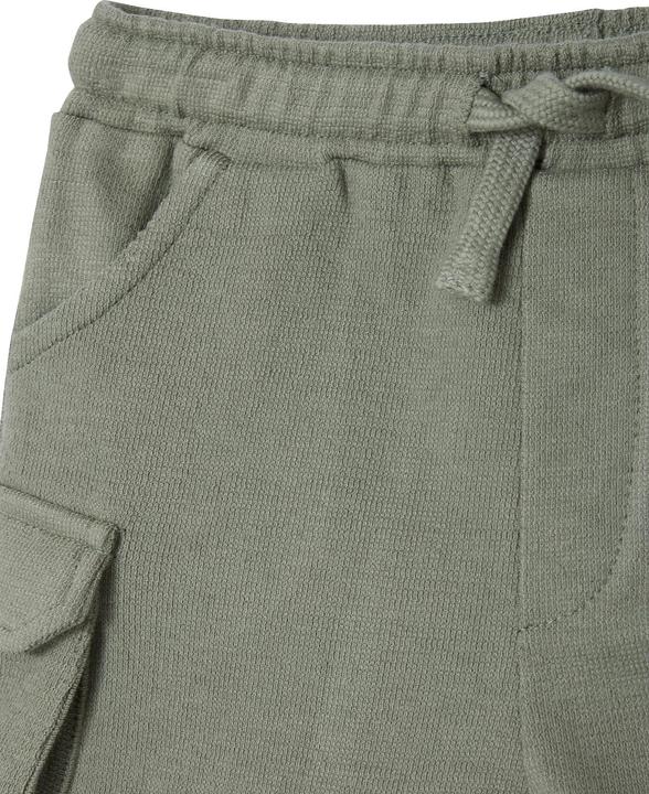 Image du produit Vertbaudet Bio-Kollektion: Baby Cargo-Shorts aus Sweatware (80)