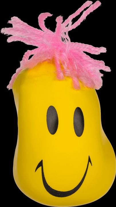 Productafbeelding Out of the blue Anti-stress bal Funny Face geel