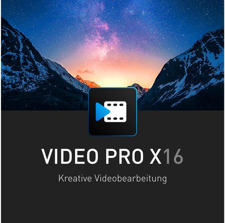 Magix Video Pro X16 Download Code (1 User, 1 Devices/Users, unlimited)