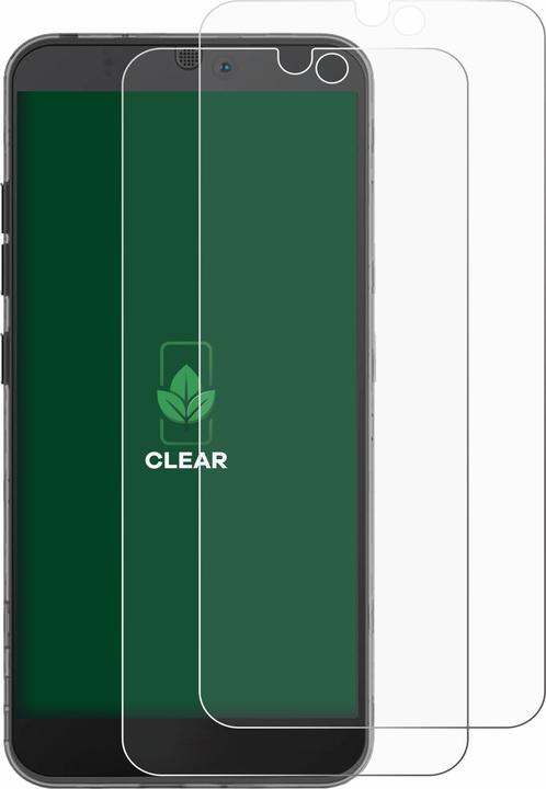Produktbild ScreenLeaf Schutzfolie nachhaltiger Displayschutz Displayschutzfolie Folie Klar Transparent (2 Stück, Fairphone 3)