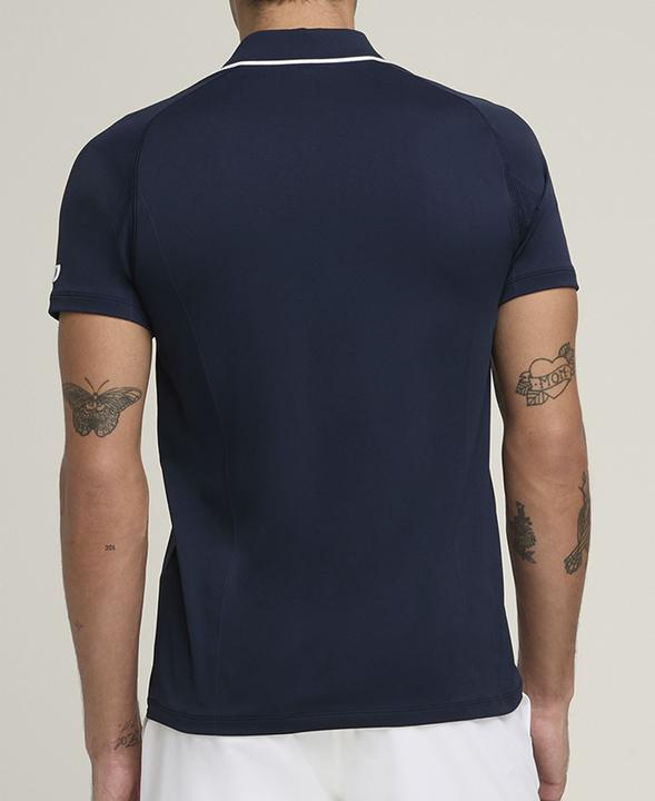 Produktbild Wilson Team Seamless Polo 2.0 Herren Navy (L)