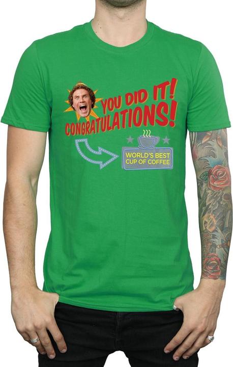 Produktbild Elf World's Best Coffee TShirt (XXL)