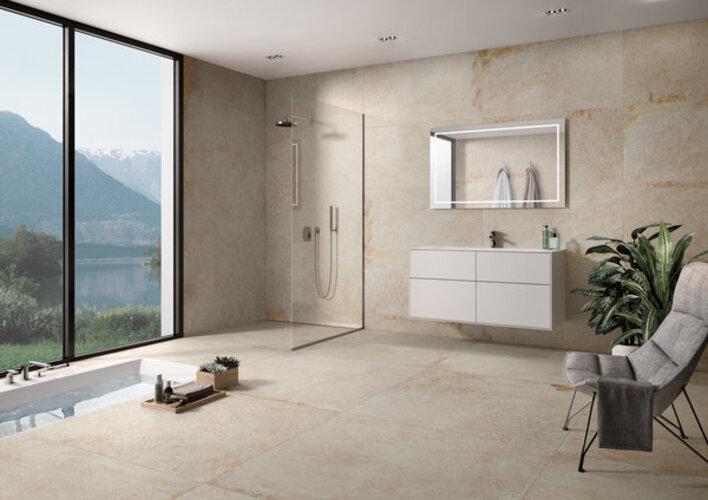 Actual product image Villeroy & Boch V&B mirror FINION m Be 1000x750x45mm 1x 23,9 W 1x 47,7 W
