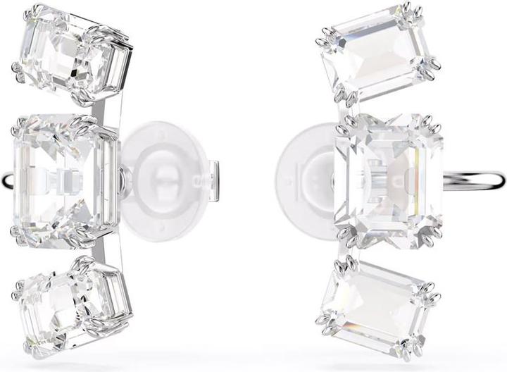 Immagine prodotto Swarovski Clip per orecchie Millenia con taglio ottagonale bianco (Metallo Swarovski)