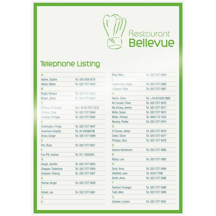 Actual product image Leitz Laminating foil (A4, 25 Piece, 80 µm)