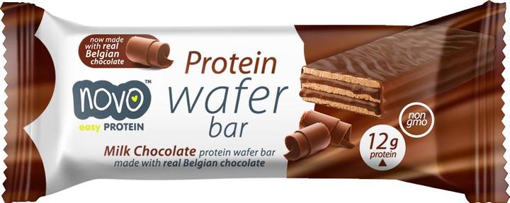 Actual product image Novo Protein Wafer Bar (Milk chocolate, 12 pcs., 40 g)