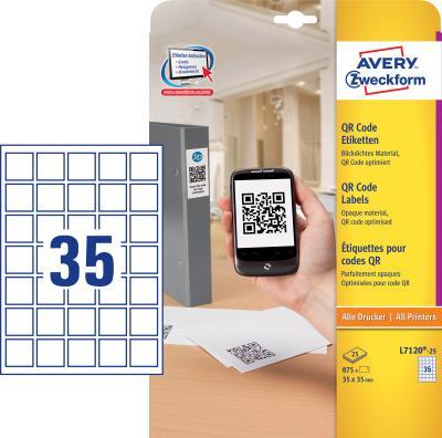 Produktbild Avery Quadratische Etiketten